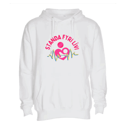 Standa fyri lív hoodie - Image 2